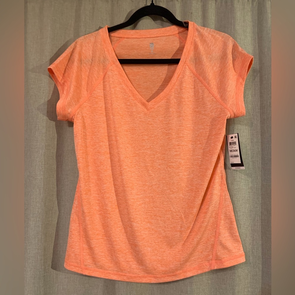 V-neck Coral Shirt